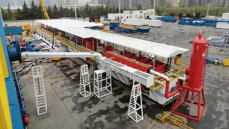 Brightway 2000HP Буровая установка Система твердого контроля для Нигерии